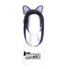 Aadesso Kochou Shinobu wig With Butterfly Hair Clip Anime Black And Purple Gradient Heat Resistant Synthetic with wig cap view 1
