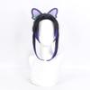 Aadesso Kochou Shinobu wig With Butterfly Hair Clip Anime Black And Purple Gradient Heat Resistant Synthetic with wig cap view 3