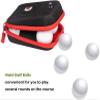 ACHIX Golf Rangefinder Hard Shell Case Compatible for Bushnell/Callaway/Tectectec,Universal Laser Range Finder Carry Bag with Carabiner Belt Clip for most brands rangefinders view 3