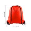 PLULON 30 Pcs Red Drawstring Bags Bulk String Bags Drawstring Backpack Cinch Sack Backpack Bags for Yoga Traveling Outdoor Party view 2