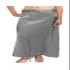 Kalagiri Women's Satin Petticoat Saree Satin Underskirt Sari Satin Silk Petticoat Grey, One Size view 1