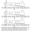 Astibym 2Pcs Chain Checker 3 in 1 Chain Wear Indicator Chain Measuring Ruler for view 4