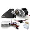 Freewheel Brushed Motor MY1016Z with 16 Teeth Gear Mounted and Brush Controller with Matched Connectors (36V) view 1