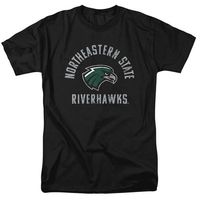 Northeastern State University Official NSU Riverhawks Logo Unisex Adult T-Shirt, NSU Riverhawks Logo, 4X-Large