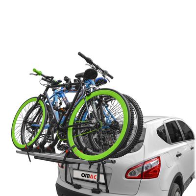 Rear Trunk Mount Bike Rack Bicycle Carrier Aluminium and Steel for 3" Receiver