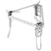 Xndz Grill Tripod, Outdoor Stove Bracket Folding Bracket Gas Stove Pot Rack Triangle Stand for Outdoor Camping view 2
