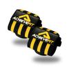 Achieve Fit Weight Lifting Wrist Wraps - Wrist Support for Workout, Crossfit, Weightlifting & Powerlifting - Wrist Brace with Thumb Loops for Men and Women - 18" (Pair) (Combo, Yellow/Black) view 1