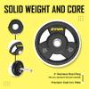 ZIVA Olympic Weight Plate  2.5 lb Premium Urethane-Coated Grip Disc with 2" Stainless Steel Insert and 3-Position Handle  Sold Individually | Does not fit Standard Studio Barbell view 4