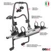 Rear Trunk Mount Bike Rack Bicycle Carrier Carrying Aluminium for 2" Receiver view 2