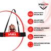 Spall Pro US Unisex Arm Blaster - For biceps and Triceps, Perfect Workout equipment for Muscle Gains Preacher, Bicep Curl, Bodybuilding Weight Lifting & Muscle curl with adjustable strap (Red) view 3