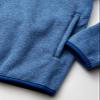 Amazon Essentials Boys' Polar Fleece Quarter-Zip Pullover Jacket, Blue Heather, X-Small view 3