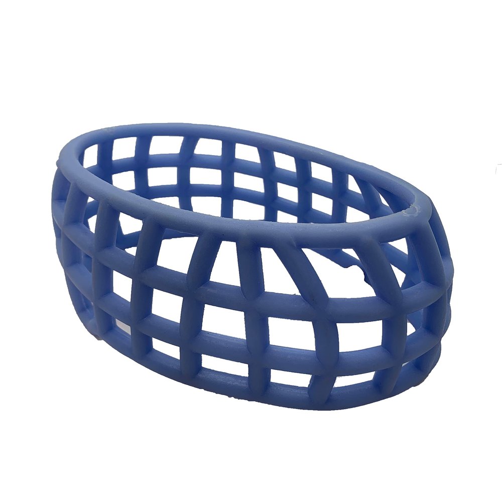 Enhanced Sports Solutions Head Net (Soccer, Baseball, Softball, Lacrosse, Hockey) (Light Blue, 6-3/8 to 6-5/8)
