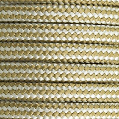 Anchor LINE Gold White Double Braid Nylon (Gold & White, 1/2 x 100)