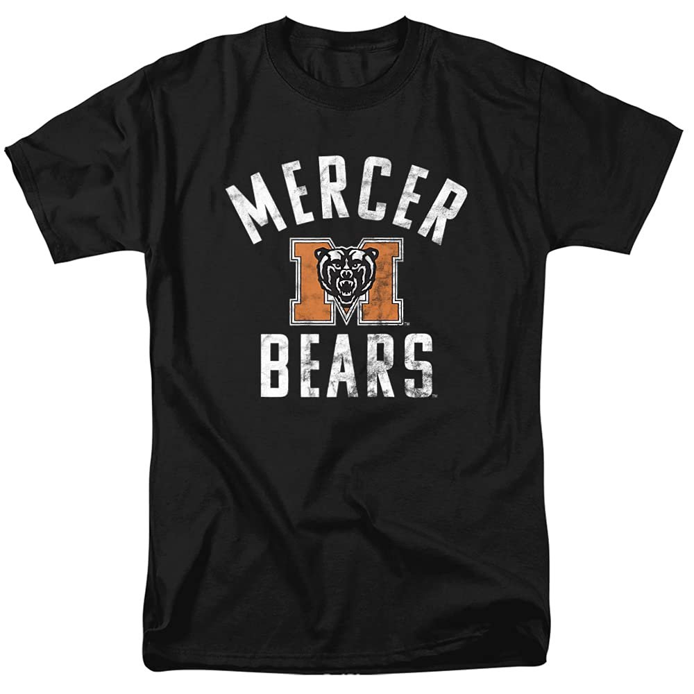 Mercer University Official Bears Logo Unisex Adult T-Shirt, Bears Logo, 5X-Large