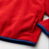 Amazon Essentials Toddler Boys' Polar Fleece Quarter-Zip Pullover Jacket, Red, 3T view 2