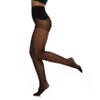 EVERSWE Women's Seamless Control Top Tights 15D, No Seam Pantyhose (Black, M-L) view 4