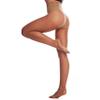 EVERSWE Women's Seamless Control Top Tights 15D, No Seam Pantyhose (Dark Skin, M-L) view 2