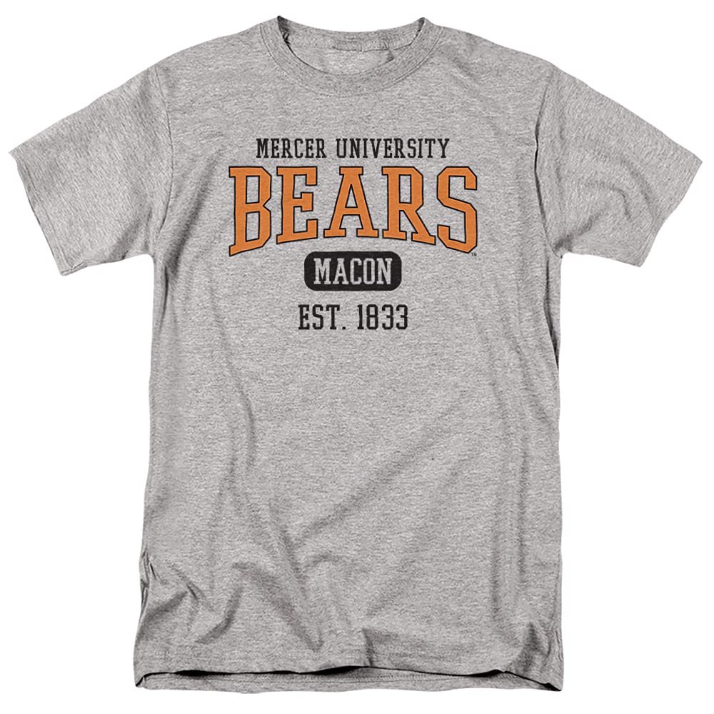 Mercer University Official Est. Date Unisex Adult T-Shirt, Est. Date, 5X-Large