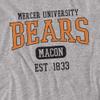 Mercer University Official Est. Date Unisex Adult T-Shirt, Est. Date, 5X-Large view 2