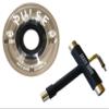 Atom Skates Outdoor Quad Roller Wheels / 2 Packs - 8 Wheels Atom Pulse Lite 62x33 Black Bundle with Tool view 1