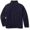 Amazon Essentials Boys' Polar Fleece Full-Zip Mock Jacket, Navy, X-Large view 2