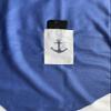 Premium Luxury Oversized 68 x 36 XL Sand Free Quick Dry Microfiber Beach Travel Pool Towel (Deep Sea Blue) view 2