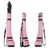 Golf Gun Bag Ultra Light Nylon Can Hold 5 Golf Clubs Large Capacity Comfortable Belt Original Golf Stand Bags (Black&Pink) view 3