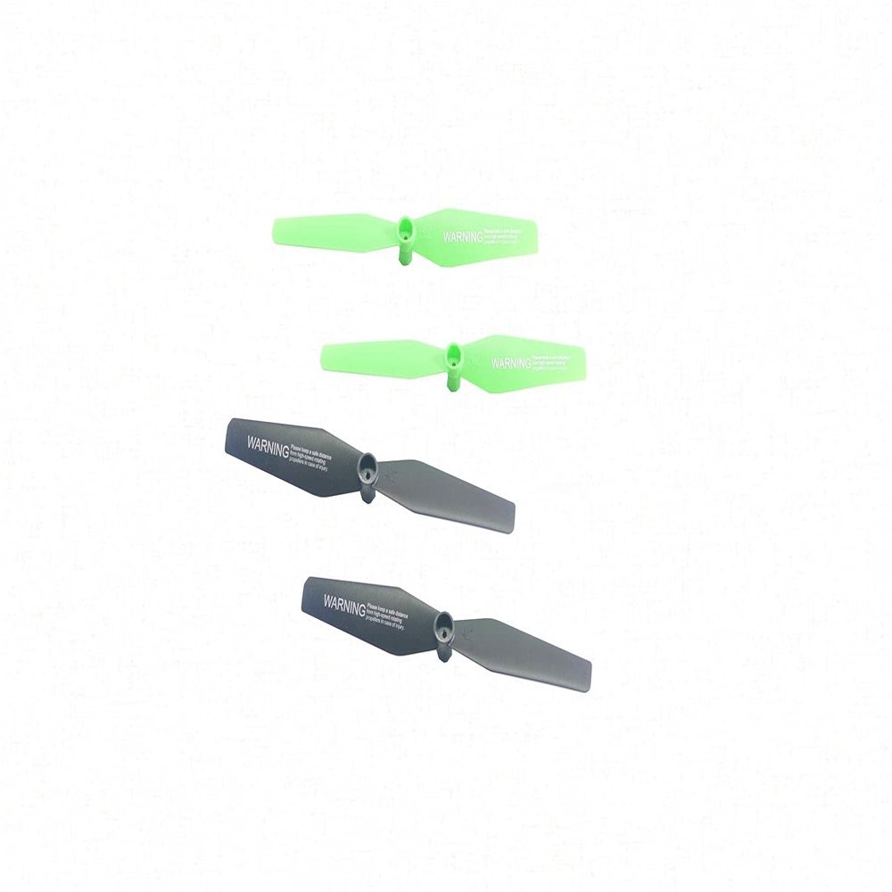 Rage R/C 4406G Propeller Set, Green/Black (2 of Each Color); Stinger 2.0