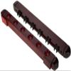 YRHH Billiard Table Rack, Wooden Billiard Rack, 6 Holes Wooden Billiard Cue Wall Rack, Easy Installation Pool Bar Club Lovers Billiard Players-A view 1
