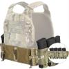 PETAC GEAR Carry Elastic Cummerbund,8 AR Mag Pouches for Vest Quick Release Mounting Strap for FCPC LBT LBX (Set) view 1