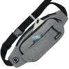 SINNO Large Fanny Pack for Men Women Cross Body Belt Bag with 4-Zipper Pockets Gifts for Running Sport Workout Hiking Travel Fashion Crossbody Waist Packs Phone Bag Purse Carrying All Phones view 1