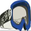 SCOTT 272839-0003043 Agent Youth Goggle, Blue with Clear AFC Lens view 1