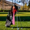 101 BEACH Personalized Men's Golf Bag Towel with Embroidered Name (Light Pink - Embroidered Name Man) view 3