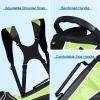 Mayjooy Golf Stand Bag, Portable Carry Golf Bag w/Ergonomic Dual Straps & 6 Way Top Divider, Lightweight Carry Organizer Pocket w/Umbrella Ring, Ideal for Men & Women (Green) view 4