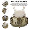 EMERSONGEAR Tactical Magazine Pouch,Mag pouch with Utility Pouch, Tactical Vest Chest Rig Bag,MF Style Gen IV Compatible Placards for Magazines Multi-camo view 4