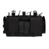 EMERSONGEAR Tactical Magazine Pouch,Mag pouch with Utility Pouch, Tactical Vest Chest Rig Bag,MF Style Gen IV Compatible Placards for Magazines (Black) view 1