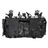 EMERSONGEAR Tactical Magazine Pouch,Mag pouch with Utility Pouch, Tactical Vest Chest Rig Bag,MF Style Gen IV Compatible Placards for Magazines Multi-camo Black view 3