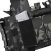 EMERSONGEAR Tactical Magazine Pouch,Mag pouch with Utility Pouch, Tactical Vest Chest Rig Bag,MF Style Gen IV Compatible Placards for Magazines Multi-camo Black view 4