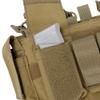 EMERSONGEAR Tactical Magazine Pouch,Mag pouch with Utility Pouch, Tactical Vest Chest Rig Bag,MF Style Gen IV Compatible Placards for Magazines Coyote Brown view 4