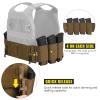 PETAC GEAR Carry Elastic Cummerbund,8 AR Mag Pouches for Vest Quick Release Mounting Strap for FCPC LBT LBX (Set) view 3
