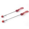 TUCKE Bicycle Hubs Quick Releases,aluminium alloy Bike Wheels quick release lever for Road MTB Bike Cycling Accessories (Red) view 1