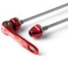 TUCKE Bicycle Hubs Quick Releases,aluminium alloy Bike Wheels quick release lever for Road MTB Bike Cycling Accessories (Red) view 4