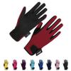 Amoy Horseback Riding Gloves for Kids Children Equestrian Gloves Child Youth Boys Girls Mittens Perfect for Biking Cycling Riding Running Outdoor Activities Red L Age 12-14 view 1