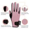 Amoy Kids Horse Riding Gloves Children Equestrian Horseback Gloves Boys & Girls Youth Outdoor Mitts Perfect for Biking Cycling Gardening Outdoor Activities Pink XL Age 14-16 view 2