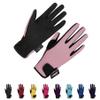 Amoy Kids Horse Riding Gloves Children Equestrian Horseback Gloves Boys & Girls Youth Outdoor Mitts Perfect for Biking Cycling Gardening Outdoor Activities Pink M Age 8-10 view 1