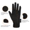 Amoy Kids Horse Riding Gloves Breathable Children Equestrian Horseback Anti-Slipping Boys & Girls Youth Outdoor Biking Cycling Sport Mitts Black S Age 6-8 view 3