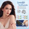 1-4ct Moissanite Stud Earrings for Women - 3 Prong 925 Sterling Silver D Color Ideal Cut Earrings with Certificate of Authenticity (1CT) view 2