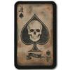 M-Tac Ace of Spades Death Card Tactical Morale Patch Army Combat Hook Fasteners (Coyote/Black) view 1