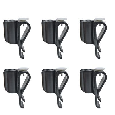 CaoXiong 6 Pack Golf Club Bag Clips On Putter Clamp Holder Organizer Durable Putting Clip Golf Accessories Ball Marker for Men Women Golfer