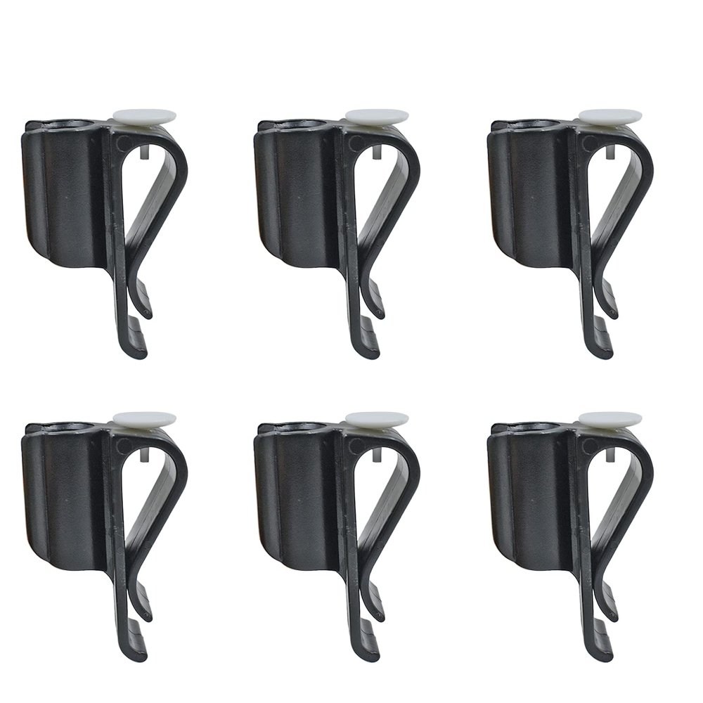 CaoXiong 6 Pack Golf Club Bag Clips On Putter Clamp Holder Organizer Durable Putting Clip Golf Accessories Ball Marker for Men Women Golfer
